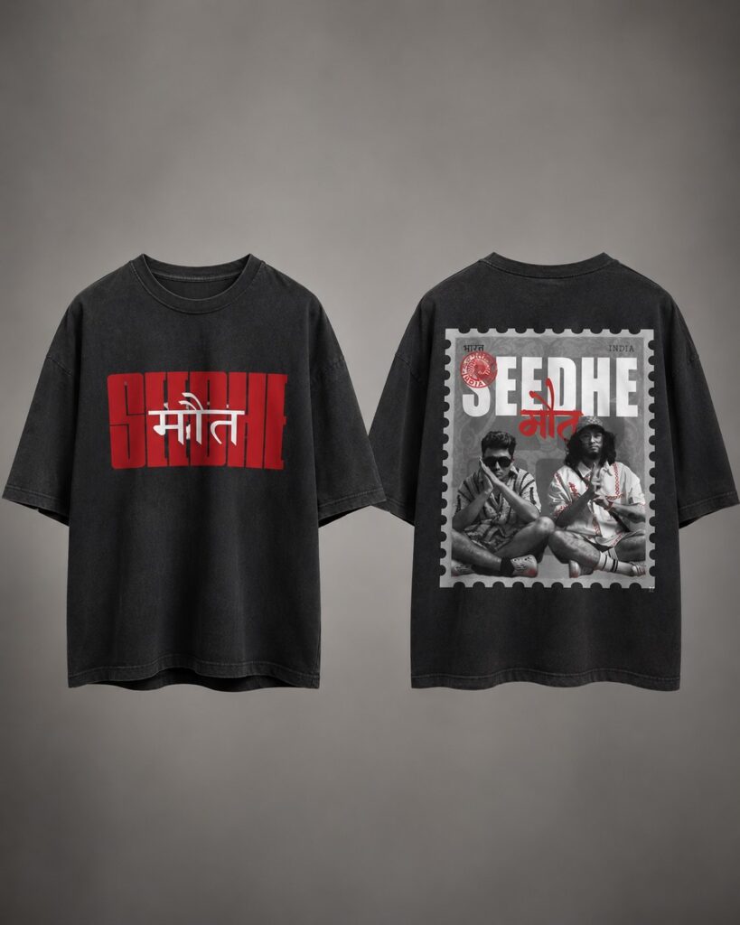 Seedhe Maut Stamp Edition Oversized T-Shirt