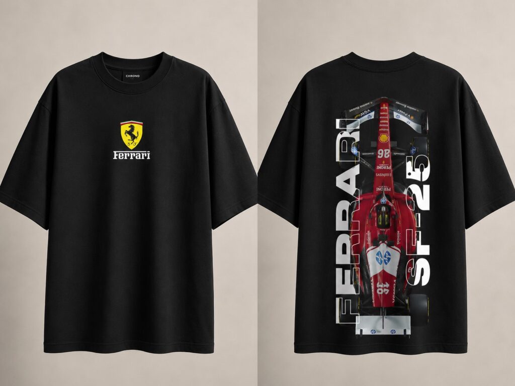 Ferrari Speed Machine Oversized T-Shirt