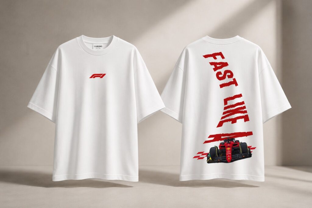 Fast Lane Formula Racing Oversized T-Shirt