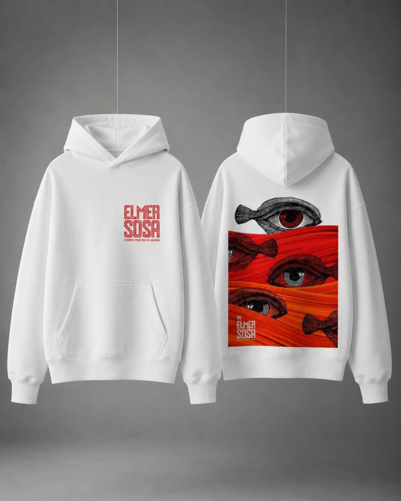 Elmer Sosa Eye Art Hoodie