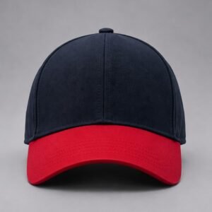 Premium Two-Tone Cotton Baseball Cap