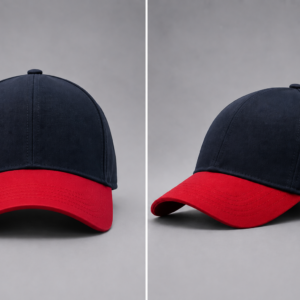 Premium Two-Tone Cotton Baseball Cap