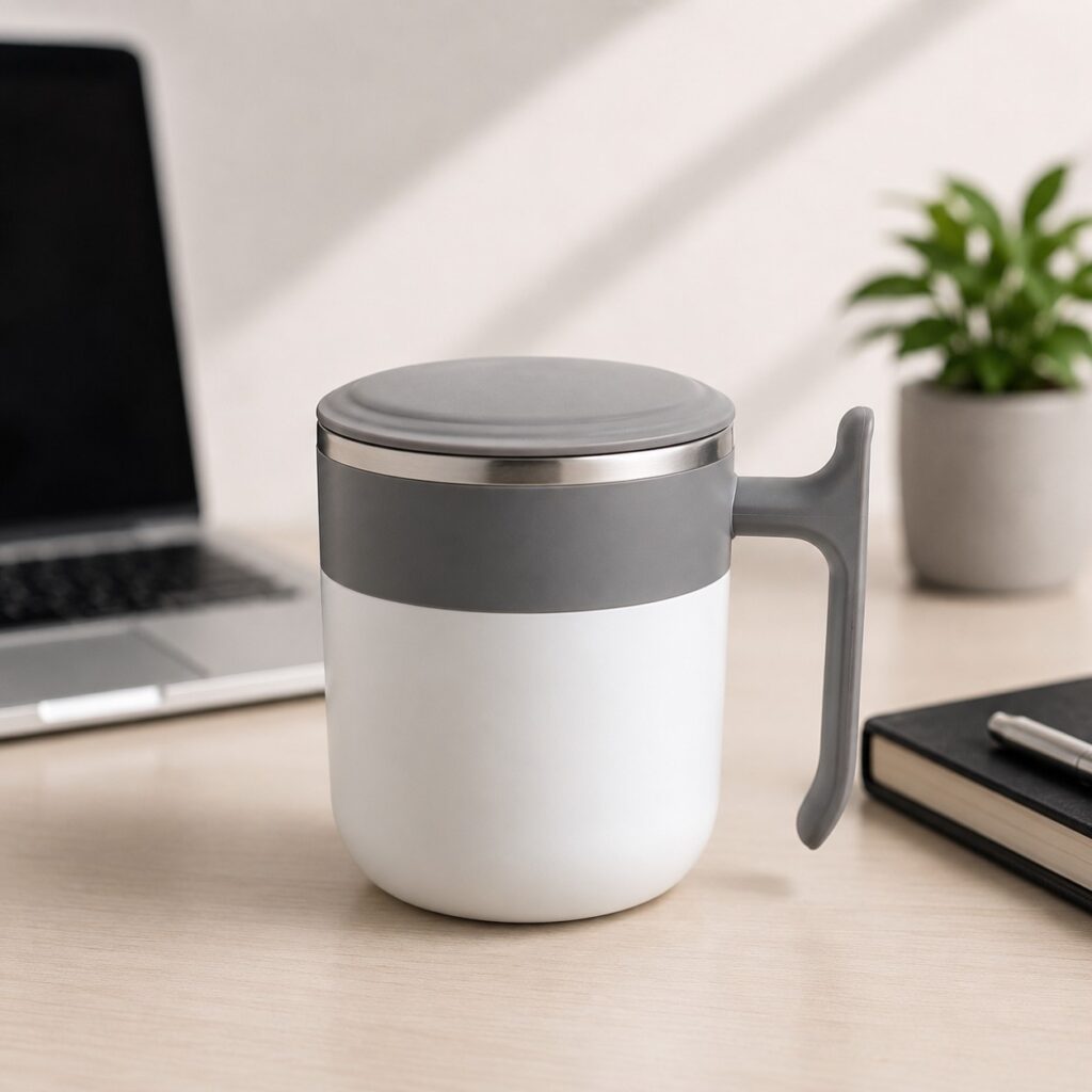 Premium Insulated Coffee Mug with Ergonomic Handle