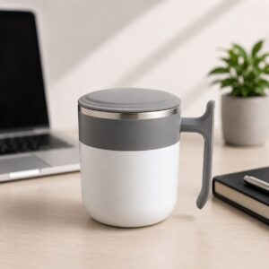 Premium Insulated Coffee Mug with Ergonomic Handle