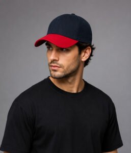 Premium Two-Tone Cotton Baseball Cap