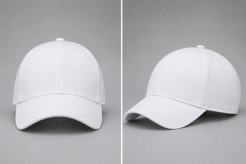 White Plain Baseball Cap