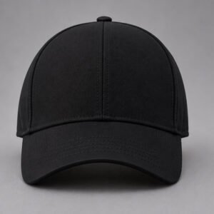 Black Mesh Trucker Cap