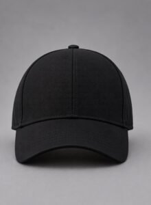 Black Mesh Trucker Cap
