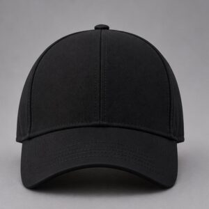 Black Mesh Trucker Cap
