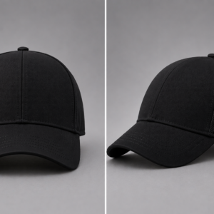 Black Mesh Trucker Cap