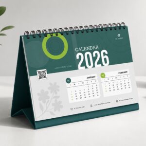 Modern Promotional Desk Calendar